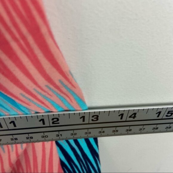 Lucy Blue Pink Tank Top Built In Bra Size Small Supportive Stretch‎ Running Teal - Picture 12 of 15